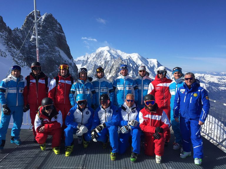 1. Ski Meeting in Chamonix/Frankreich 1. Ski Meeting in Chamonix/Frankreich